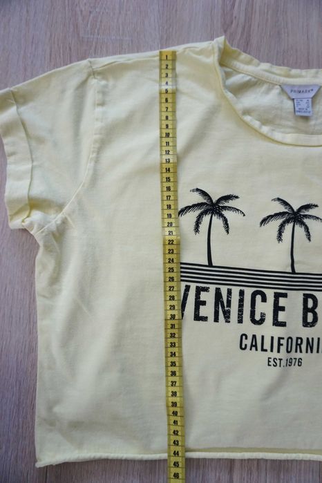 Żółty t-shirt Primark