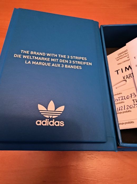 Adidas zegarek nowy oryginalny gwarancja