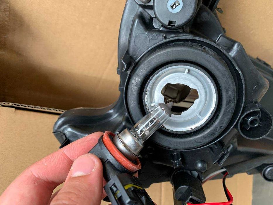 Противотуманки LED Hyundai Santa Fe 2017 2018 противотуманка санта фе