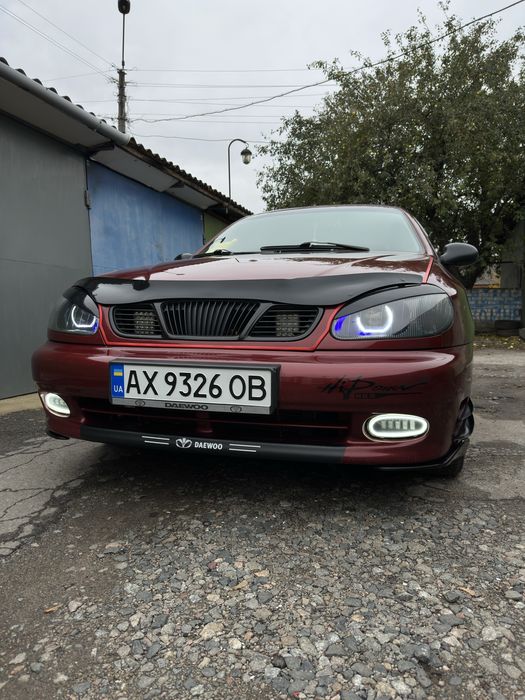 Фари на ланос лед  установка линз фары lanos стопы lanos фары на ланос