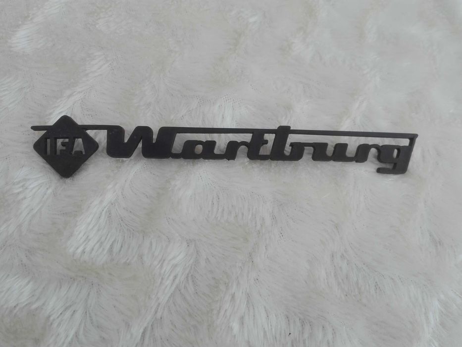 Emblemat Znaczek Napis Wartburg
