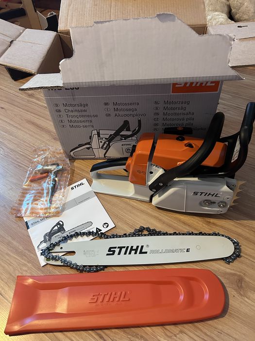 Nowa pila STIHL MS026. 3.5 koni. Spalinowa pilarka do drewna