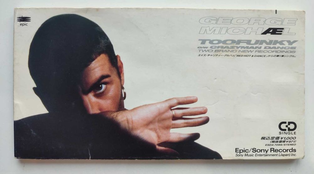 George Michael - Too Funky [CD Singiel Mini] JAPAN