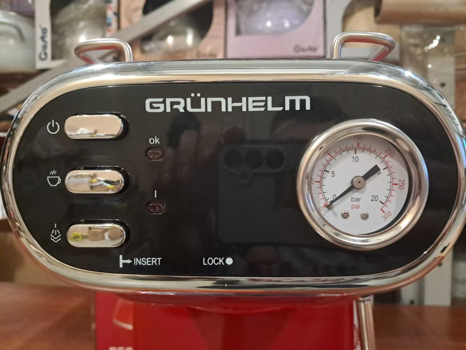 Еспресо кавоварка GEC09, 850Вт 15 БАР (GRUNHELM)