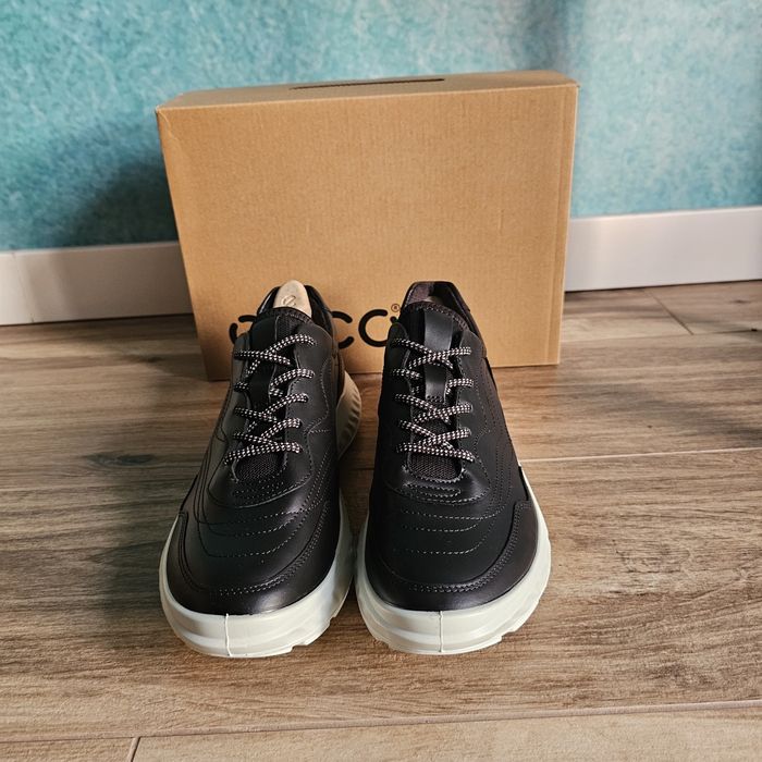 ECCO Ath-1ftr Skórzane Sneakersy Damskie Sportowe  41 26.5
