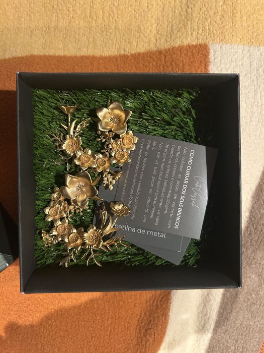 Brincos Cauma Cata Vassalo - nunca usados