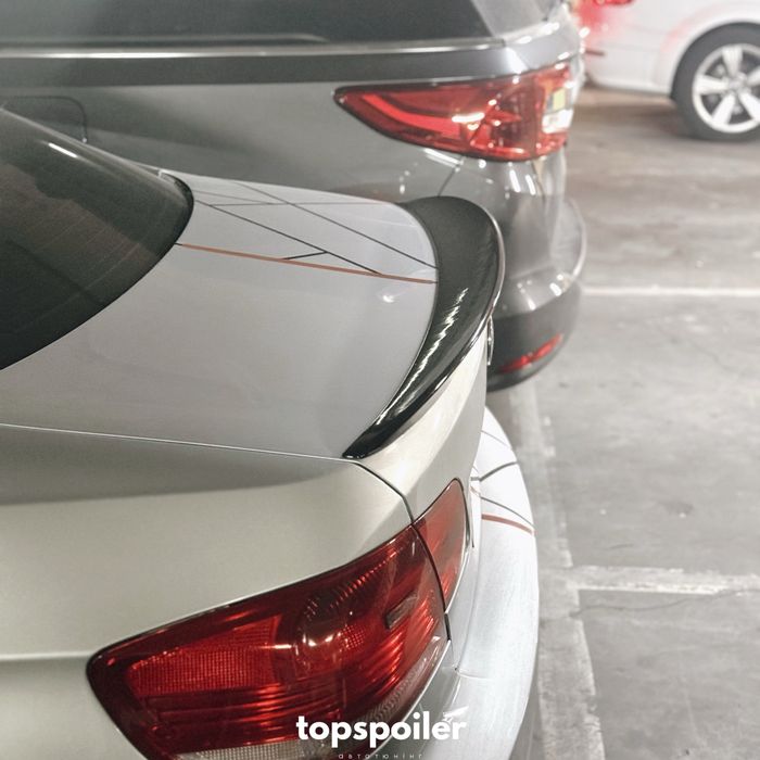 Спойлер накладка лип сабля БМВ BMW 3 E92 2006-2010 стиль M