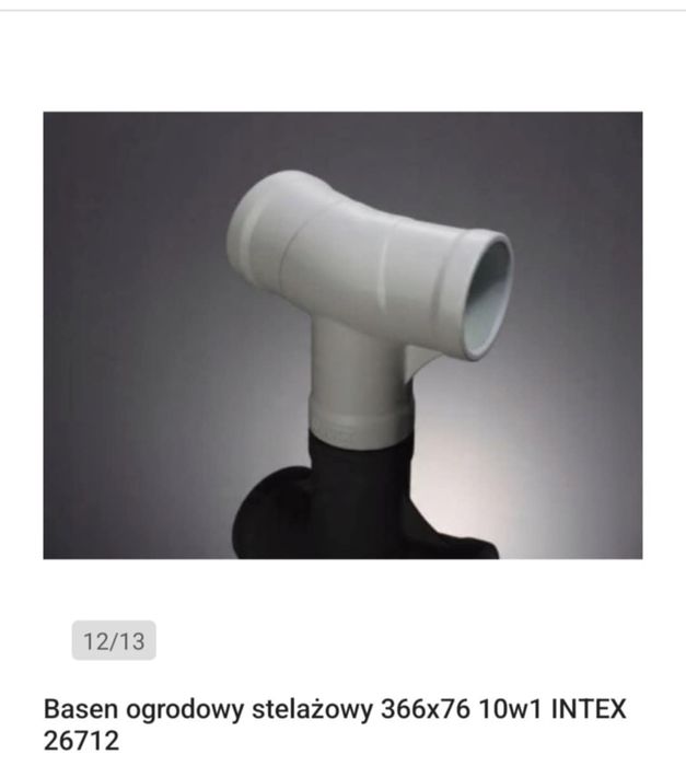 Basen stelażowy do ogrodu