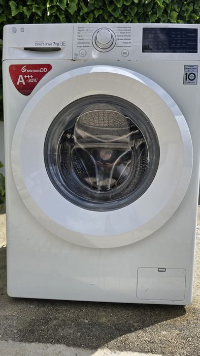 Máquina de lavar roupa LG de 7kg