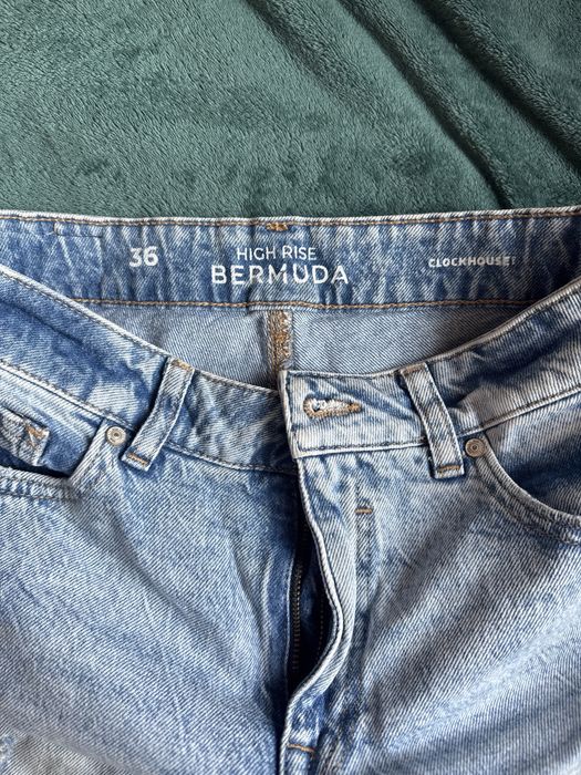 Джинсові шорти бермуди