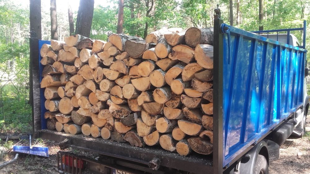 Drewno kominkowe i opałowe z transportem.