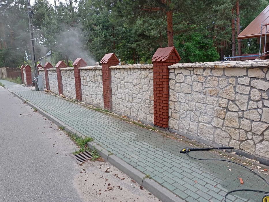 Ekipa murarzy budowy