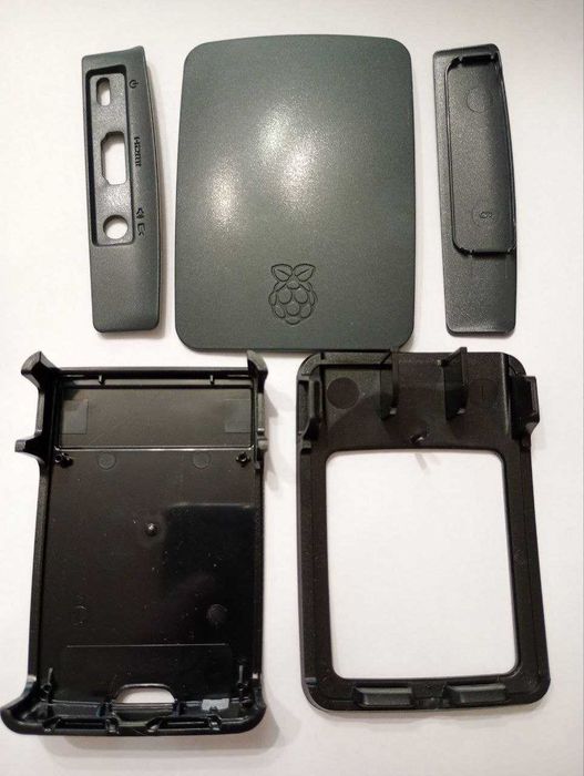 Корпус для Raspberry Pi 3 Model B/B+ чёрно-серый