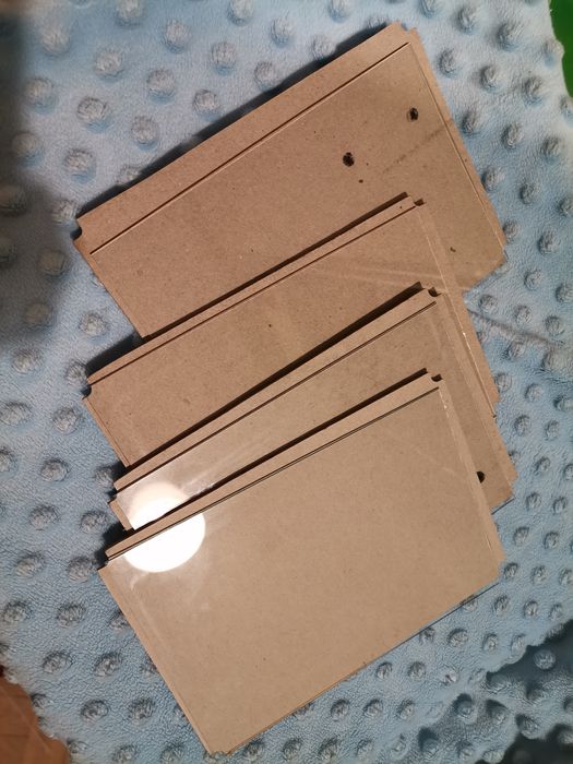 Zestaw 4 szybki do ramki szyba szkło szybka