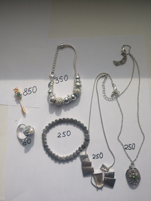 Бижутерия, украшения, брош, браслеты, типа пандора