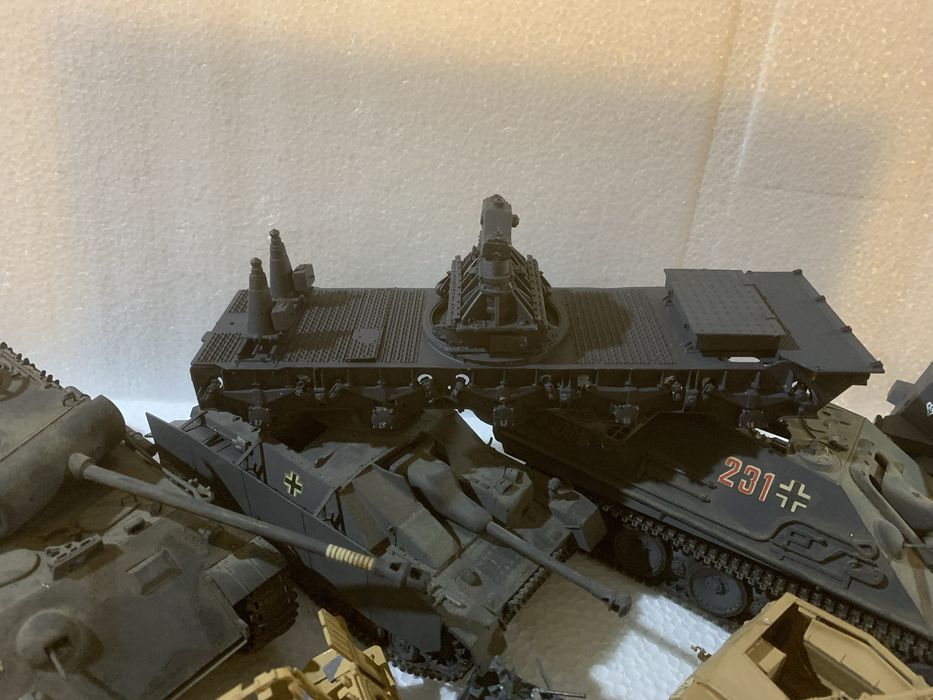 Kits modelismo tanques de guerra e afins montados