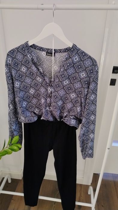 Bluza koszula we wzory roz L