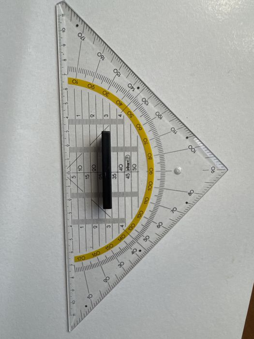 Esquadro de desenho 22cm ARISTO 180°
