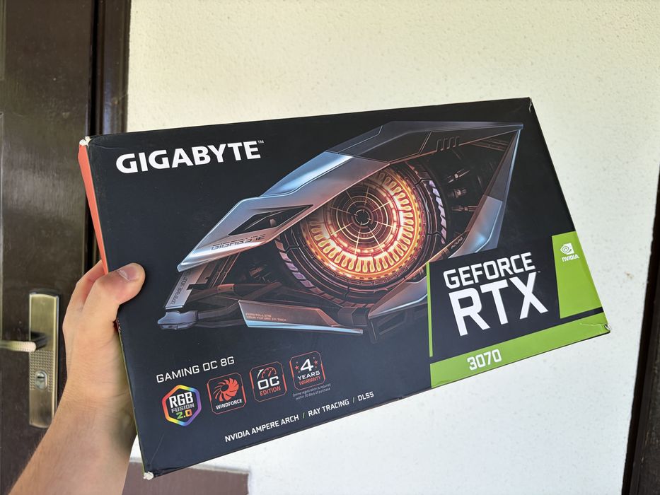 видеокарта RTX 3070 8 gb