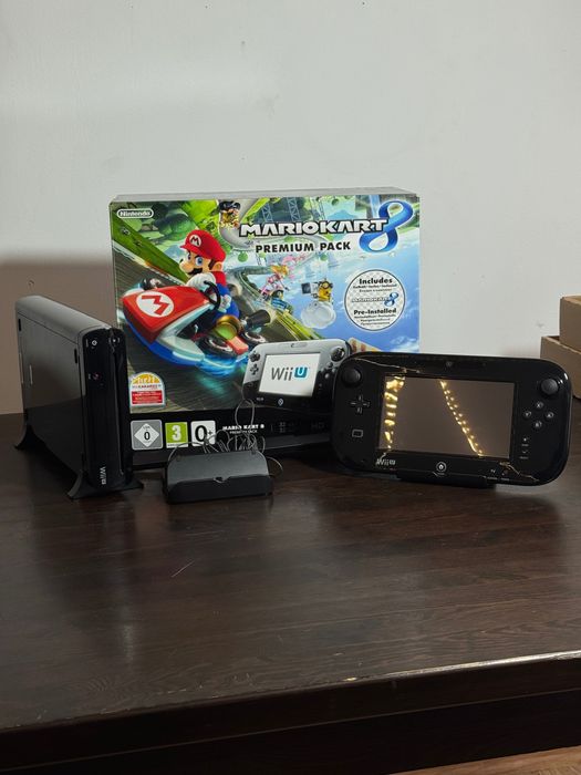 Nintendo Wii U Mario Kart 8 Premium Pack | Stan kolekcjonerski | Pełny Zestaw | Pudełko w świetnym stanie