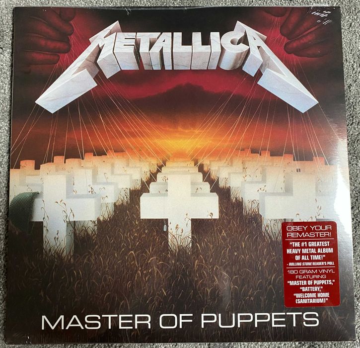 METALLICA Master Of Puppets LP NOWA!!!