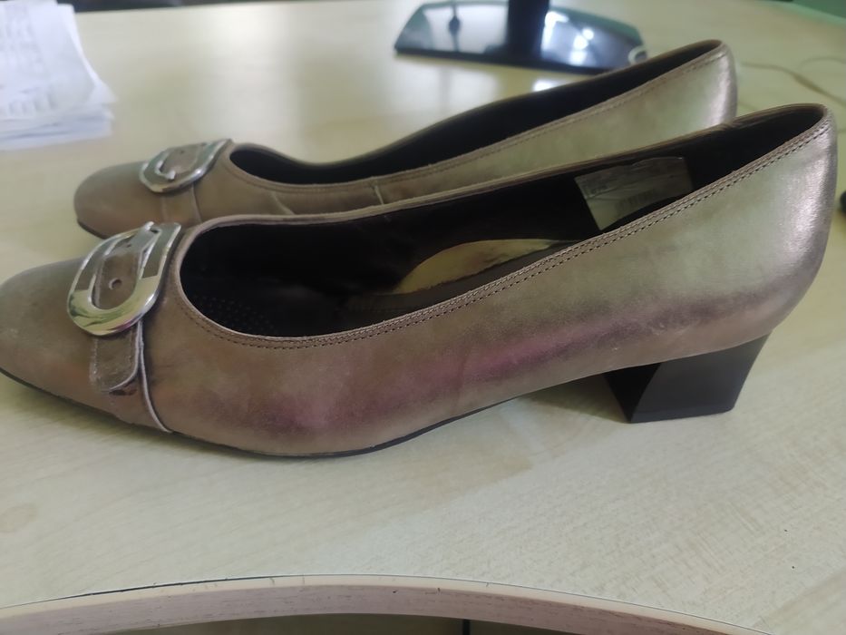 LUFTPOLSTER Кожа Комфортные Женские Туфли  40 р