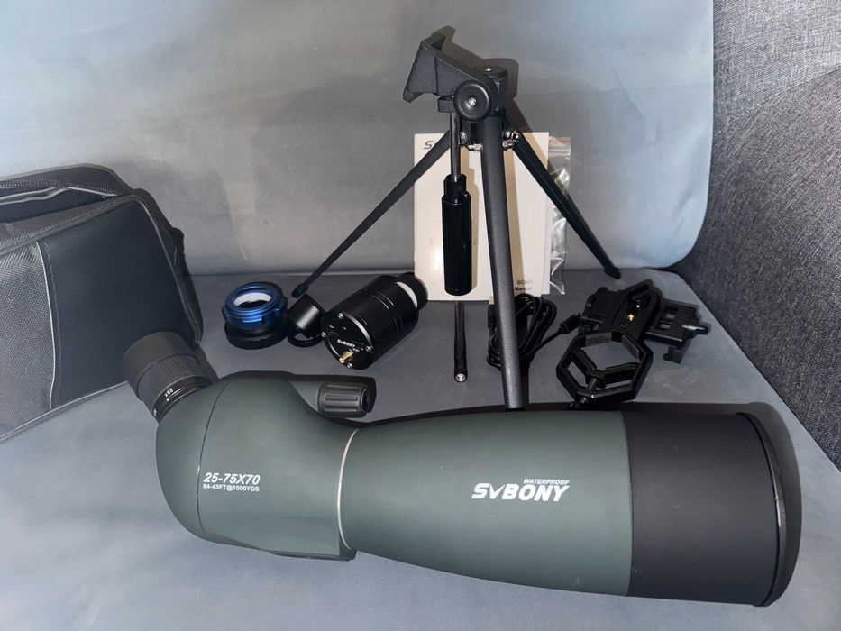 Телескоп Svbony SV28 25-75x70+ Wifi модуль SVBONY SC001 WIFI