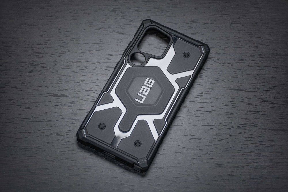 Чохол UAG Pathfinder Clear Pro (Ash), з магнітом для Samsung Galaxy S24 Ultra