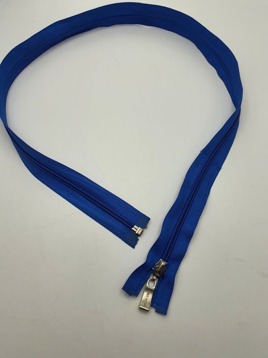 Zamek suwak żyłka 85 cm.modrak/chaber