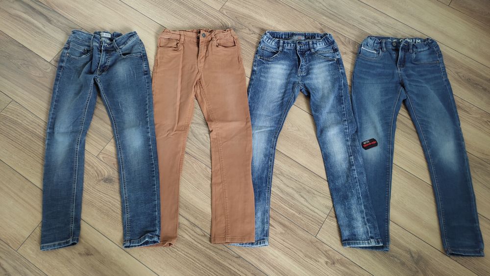 Spodnie jeansowe 140