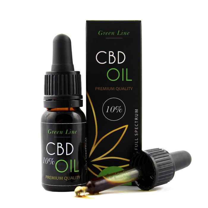 OLEJEK CBD 10% 10ml Green Line Full Spectrum