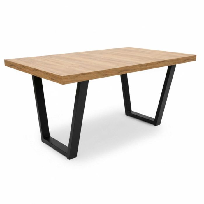 Stół rozkładany TRAPEZ LOFT 160/260 GRUBY BLAT 54 mm, SALON, JADALNIA