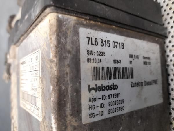 Caldeira Pre Aquecimento Agua VOLKSWAGEN Touareg (7L)