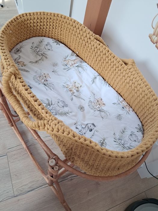 Kosz mojżesza ze sznurka