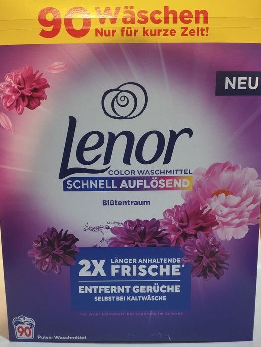 Lenor proszek do koloru 90 prań, 4950 g