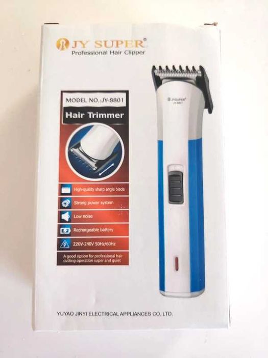 Máquina de barbear jy super profissional