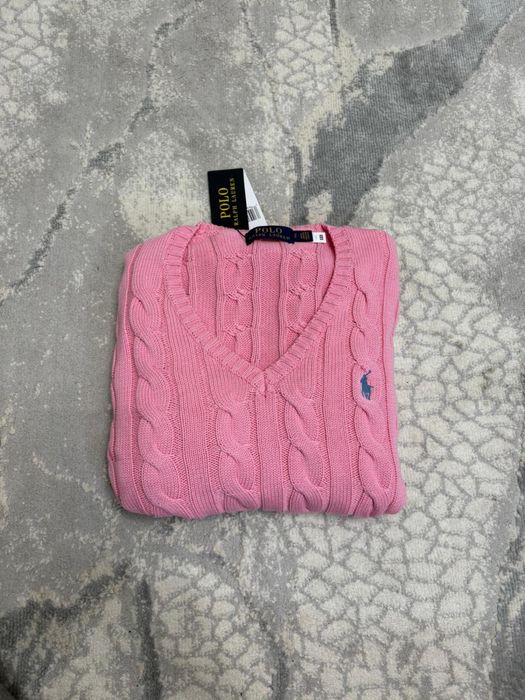 Malha feminina rosa Ralph Lauren