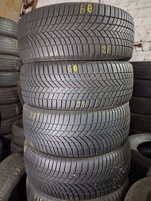 235/55 17 Bridgestone Weather Control 005 шини б/у всесезонні Комплект