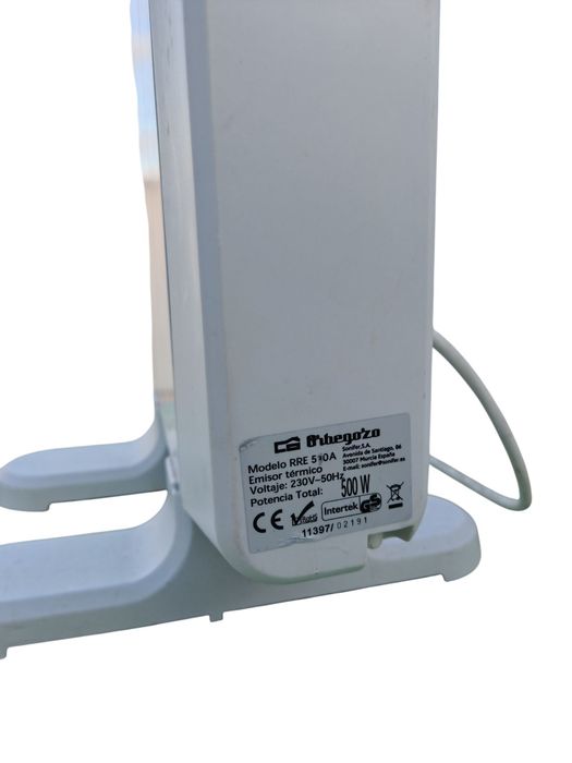 Emissor térmico orbegozo rre 510 a 3 elementos 500w