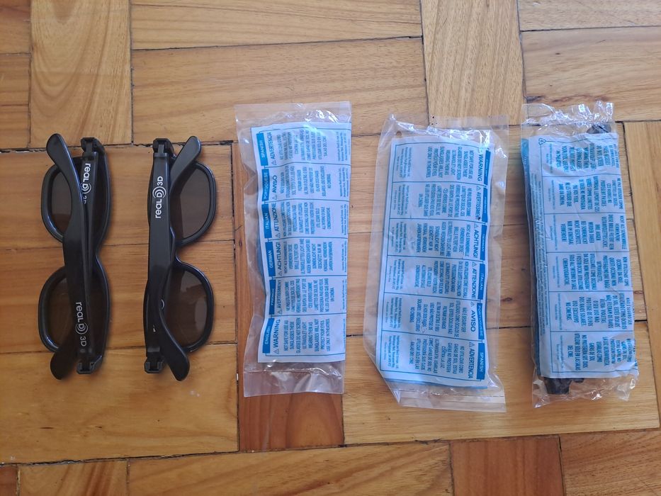 Óculos 3d muito bom estado