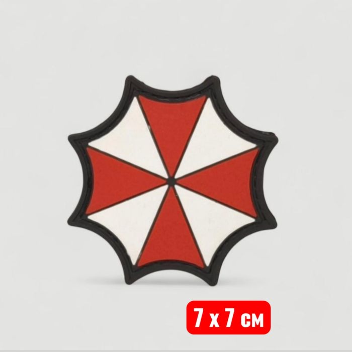 Шеврон Umbrella Corporation Патч / нашивка на липучці SWAT 5.11 из ПВХ