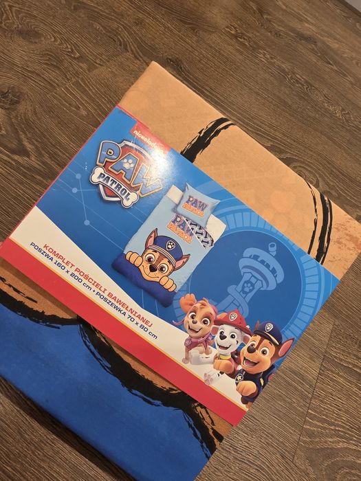 Nowa pościel psi pateol cheese paw patrol 160x200 i 70x80cm