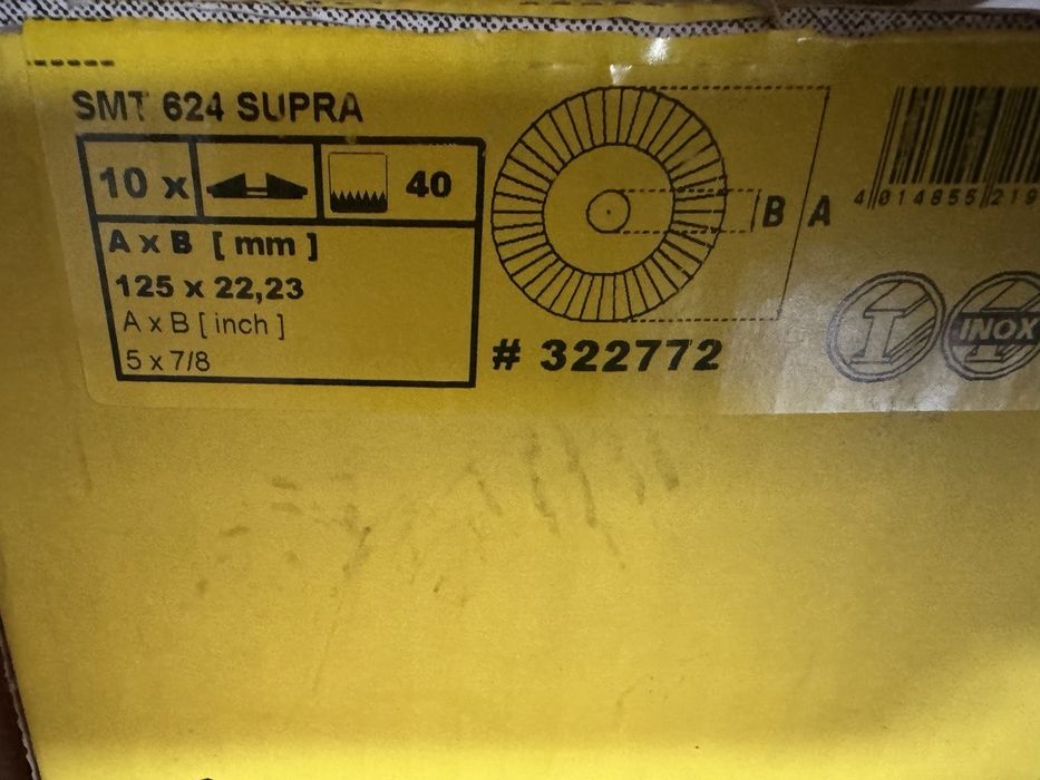 Круг зачистной отрезной лепестковый