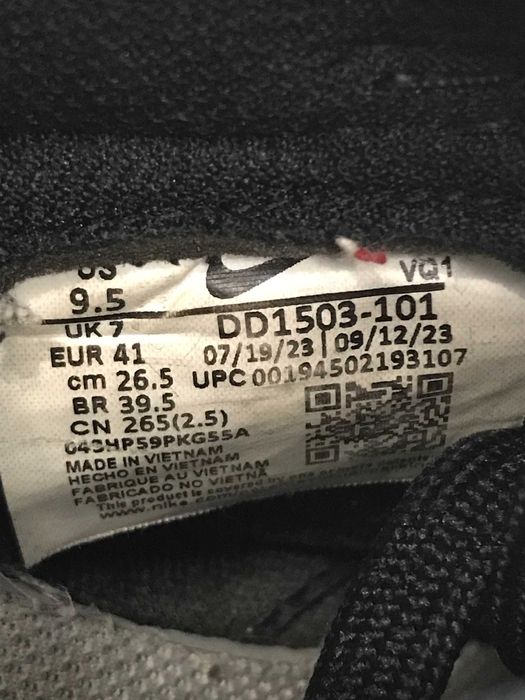 Buty Nike Dunk Low Panda rozm. 41