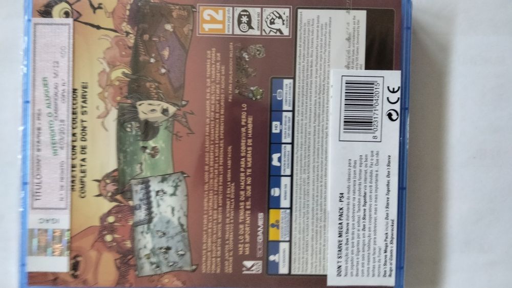 Don't starve Mega pack ps4 jogo raro novo/lacrado