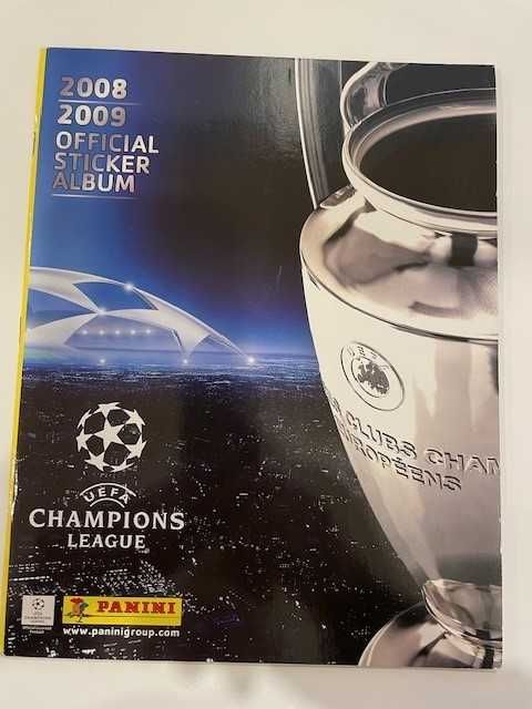 Champions League 2008/2009 - Cromos do Cristiano Ronaldo e Messi