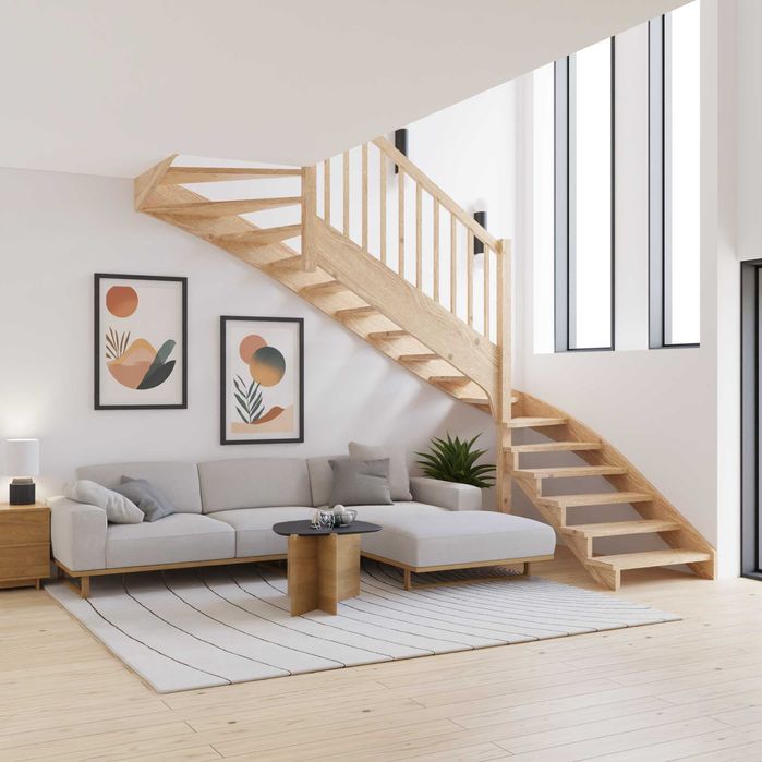 Tanie schody samonośne sosnowe !!!