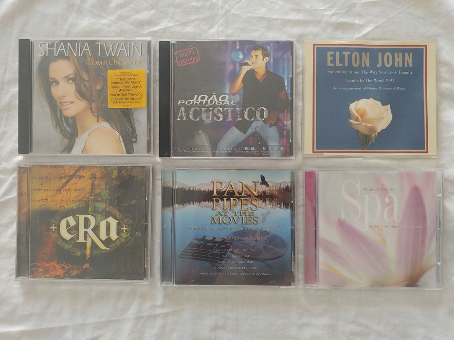 21 CD's - Rock, Metal, Pop, Blues, Jazz, Clássica, Country, Acústico