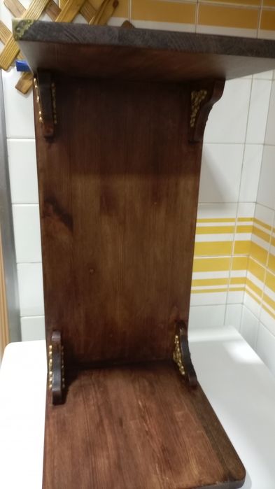 Mesa de apoio para sofá nova estilo rústico