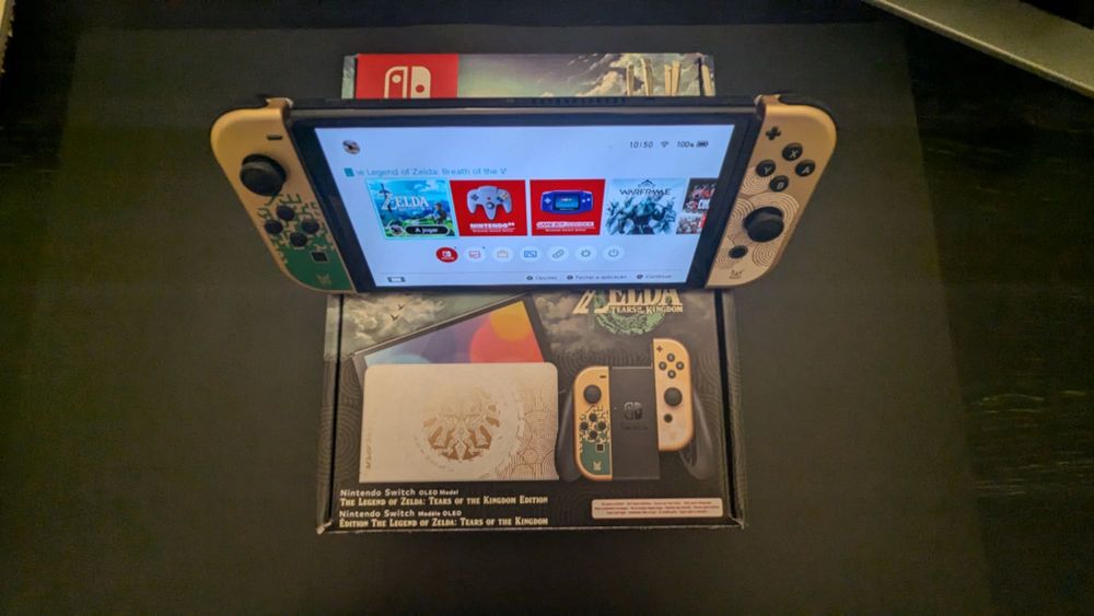 Nintendo Switch OLED Zelda Tears Of The Kingdom Edition
